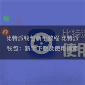 比特派钱包新手教程 比特派钱包：新手下载及使用指南