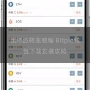 比特派转账教程 Bitpie钱包下载安装攻略